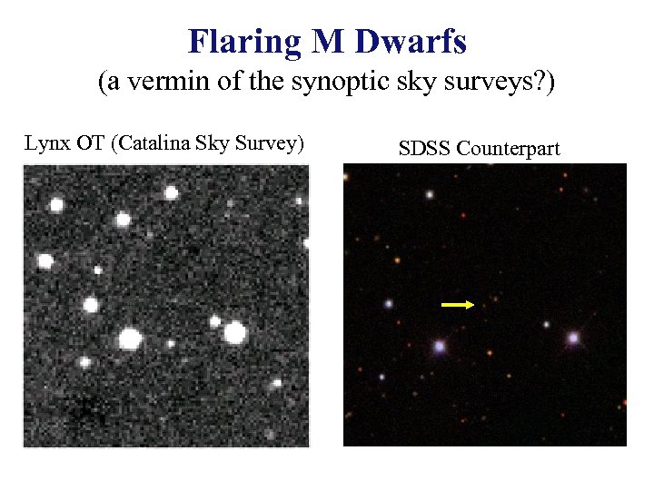 Flaring M Dwarfs (a vermin of the synoptic sky surveys? ) Lynx OT (Catalina