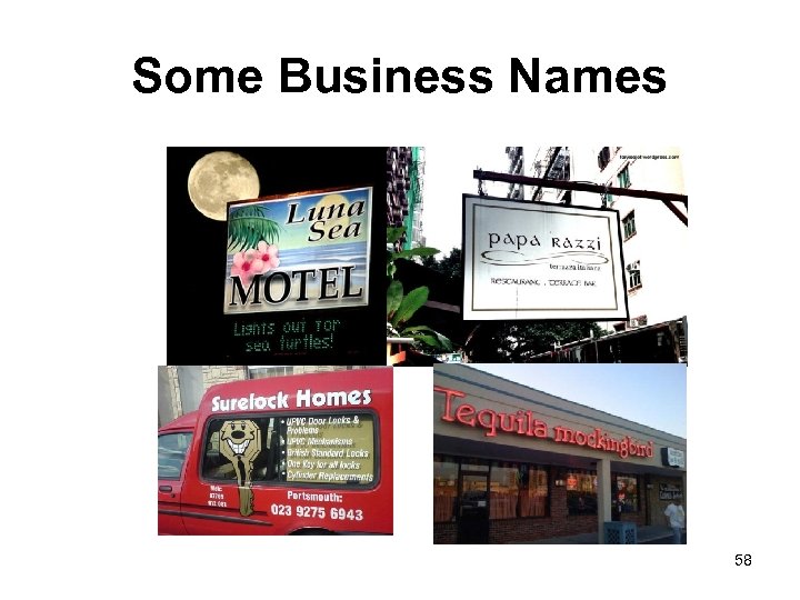 Some Business Names 58 