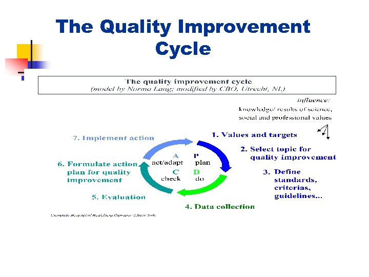 The Quality Improvement Cycle 