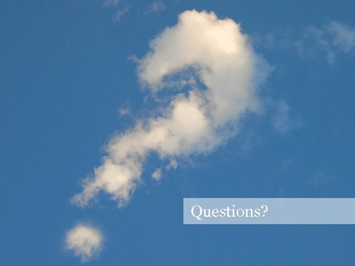 Questions? 49 
