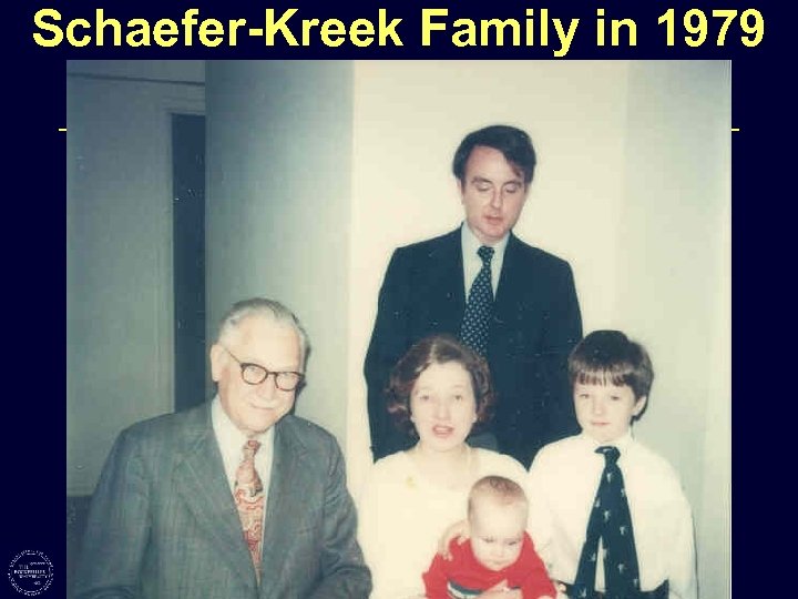 Schaefer-Kreek Family in 1979 