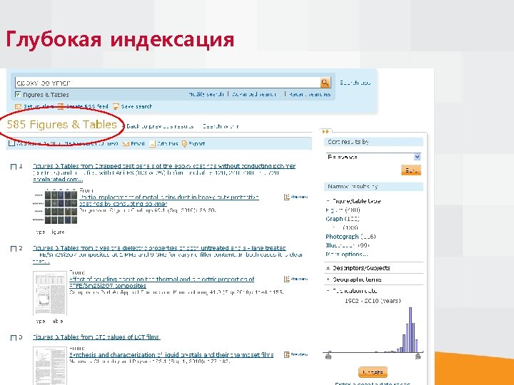 Глубокая индексация 