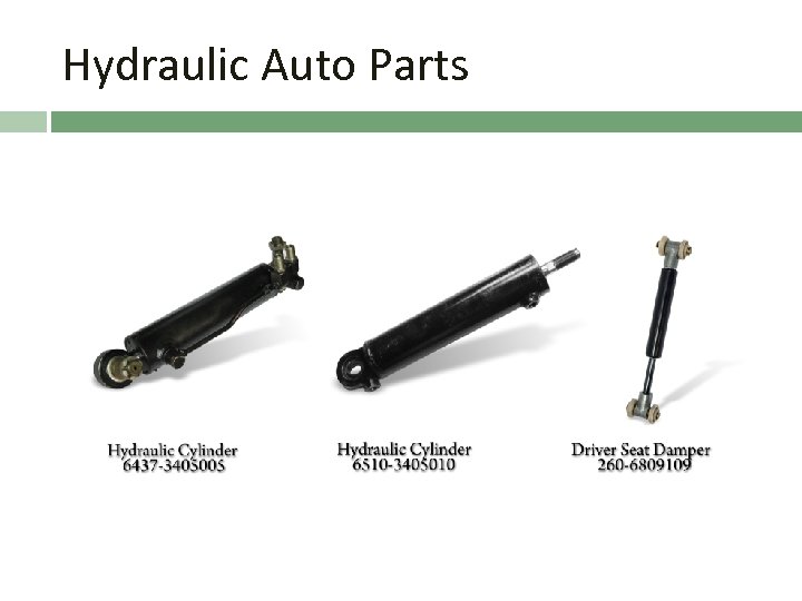 Hydraulic Auto Parts 