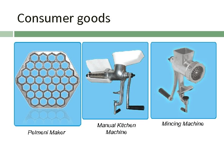 Consumer goods Pelmeni Maker Manual Kitchen Machine Mincing Machine 