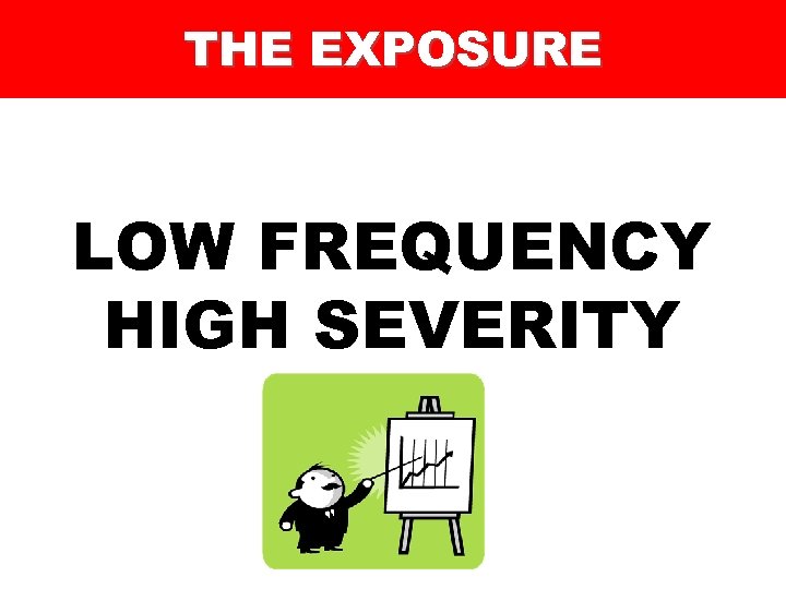 THE EXPOSURE LOW FREQUENCY HIGH SEVERITY 