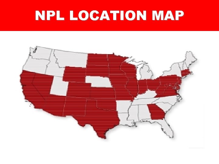 NPL LOCATION MAP 