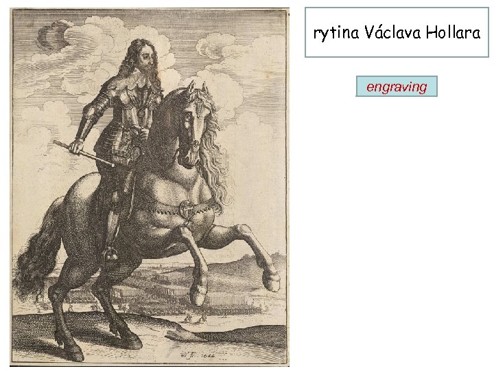 rytina Václava Hollara engraving 