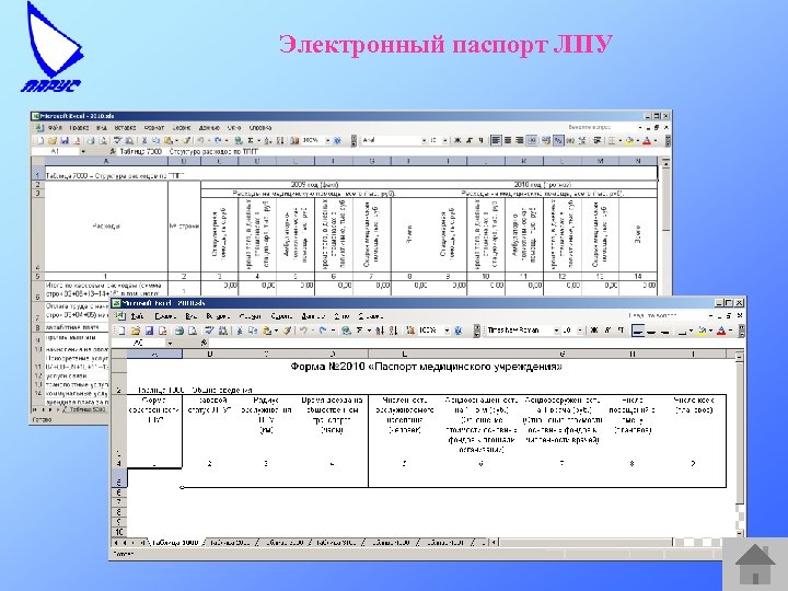 Электронный паспорт ЛПУ 