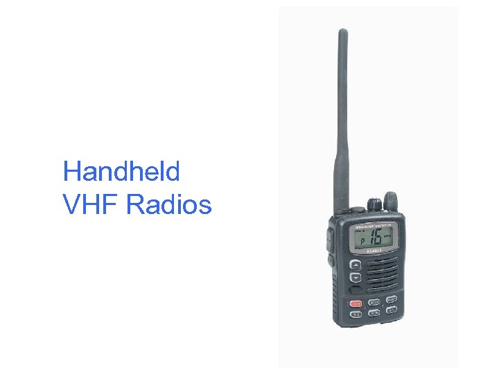 Handheld VHF Radios 