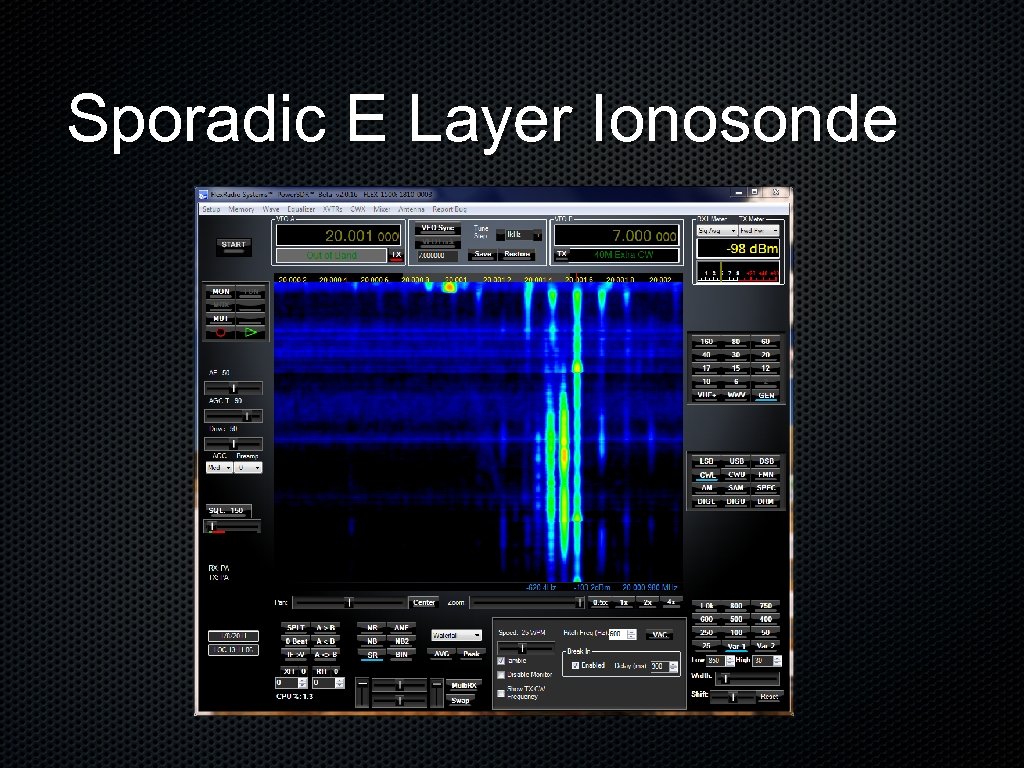 Sporadic E Layer Ionosonde 