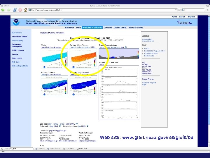 Web site: www. glerl. noaa. gov/res/glcfs/bd 