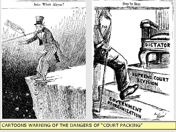 75 CARTOONS WARNING OF THE DANGERS OF “COURT PACKING” 