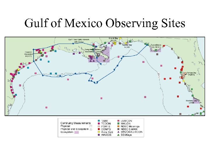 Gulf of Mexico Observing Sites 