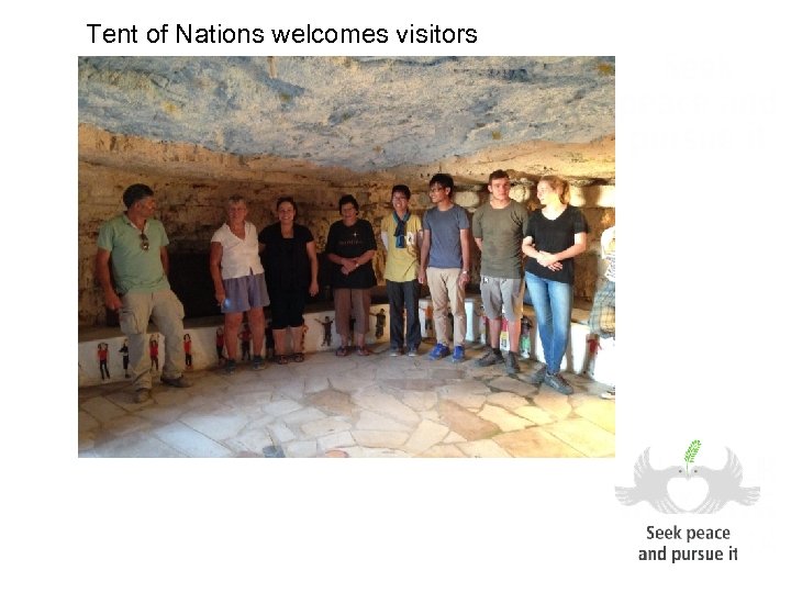 Tent of Nations welcomes visitors 