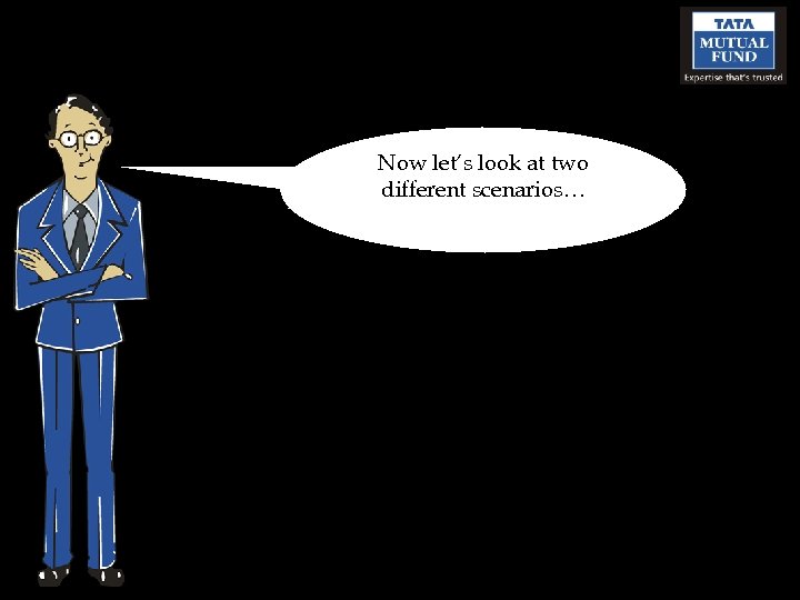 Now let’s look at two different scenarios… 