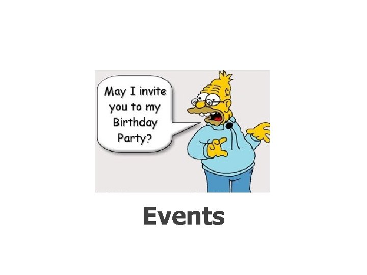 Events 