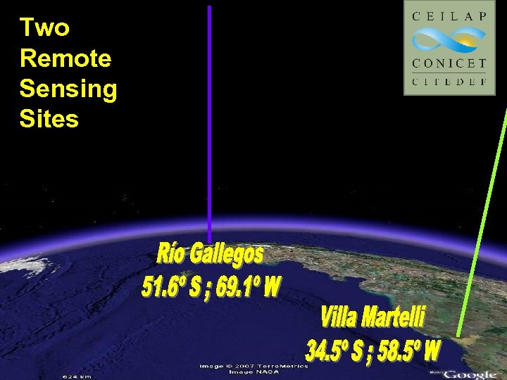 Two Remote Sensing Sites 