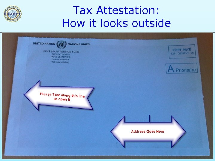 Tax Attestation: How it looks outside 32 