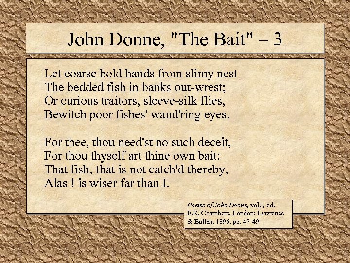 John Donne, 