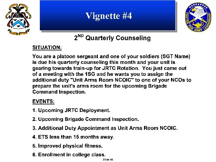 Vignette #4 Slide 45 