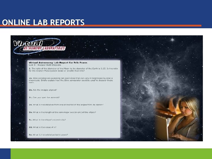 ONLINE LAB REPORTS 