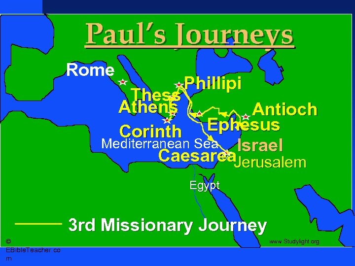 Bible Lands Overview Bible Lands Southern