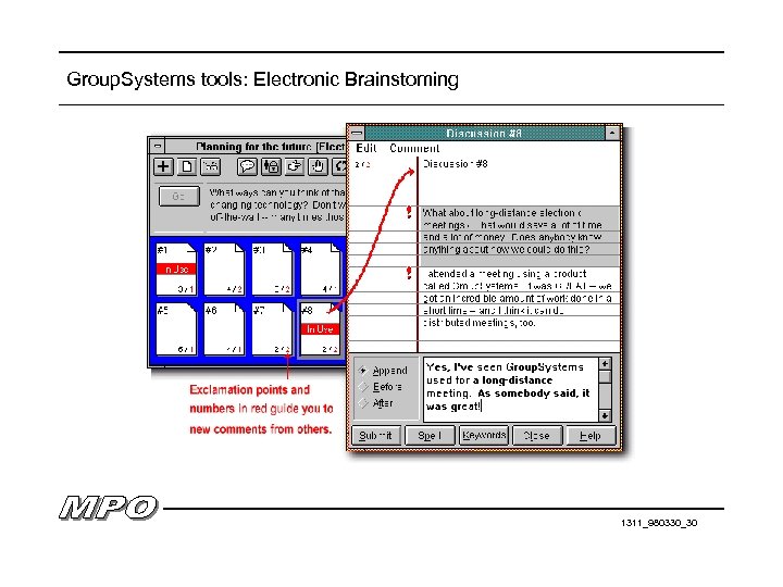 Group. Systems tools: Electronic Brainstoming 1311_980330_30 