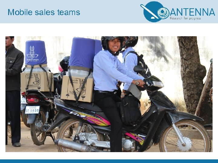 Mobile sales teams 