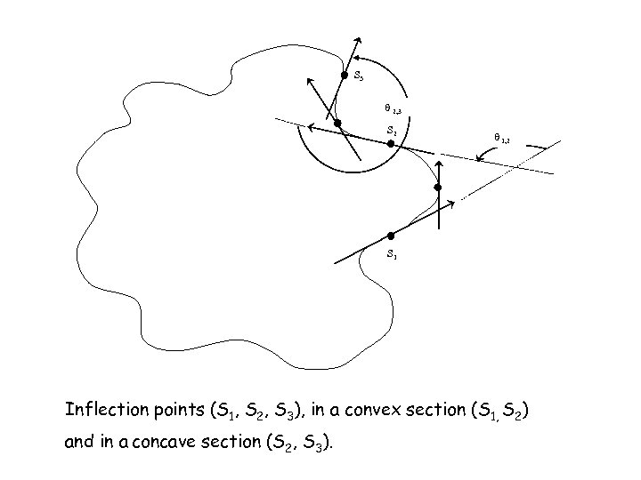 S 3 2, 3 S 2 1, 2 S 1 Inflection points (S 1,
