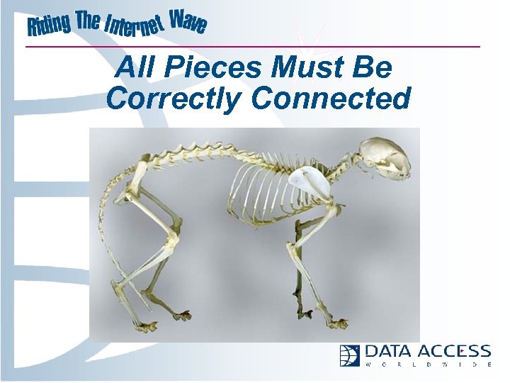 All Pieces Must Be Correctly Connected 