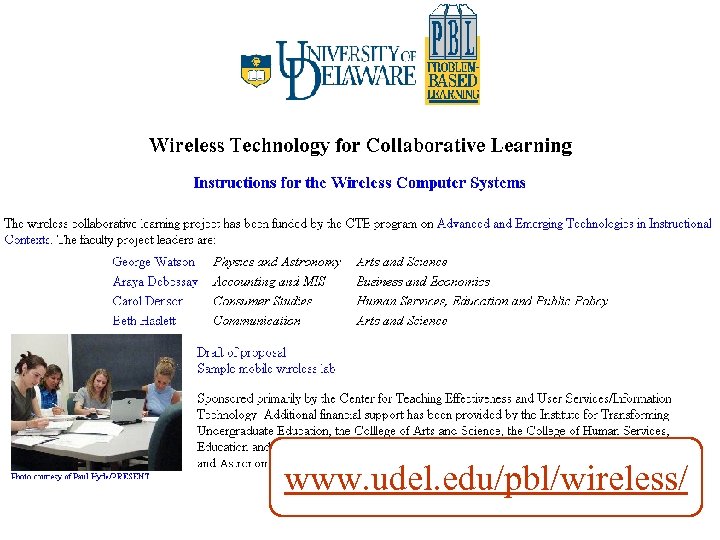 www. udel. edu/pbl/wireless/ 