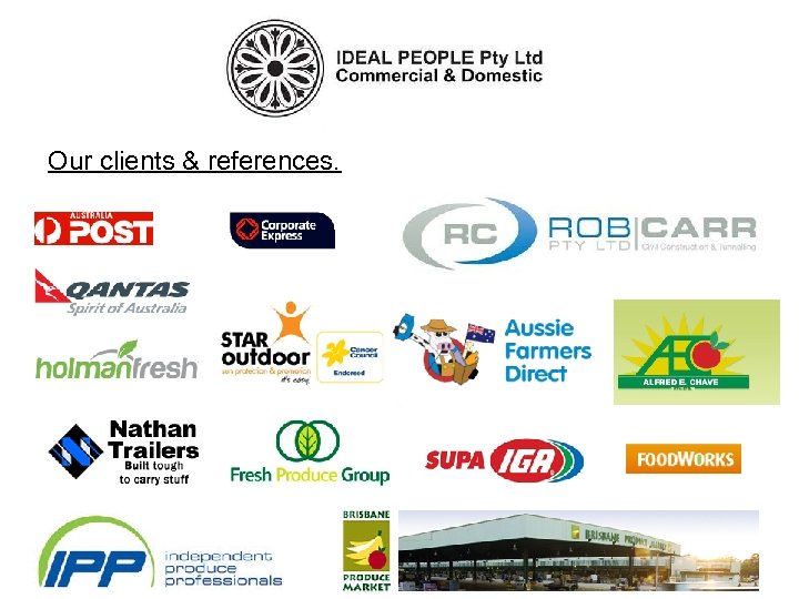 Our clients & references. 