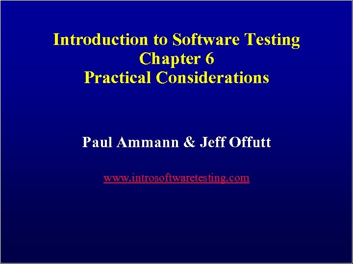 software test definition meaning