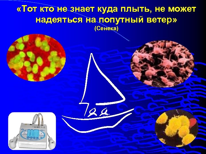  «Тот кто не знает куда плыть, не может надеяться на попутный ветер» (Сенека)