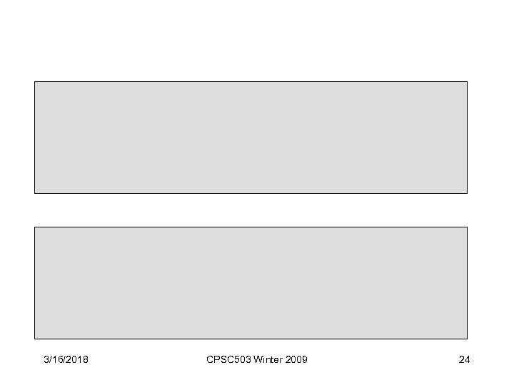 3/16/2018 CPSC 503 Winter 2009 24 