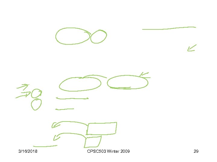 3/16/2018 CPSC 503 Winter 2009 29 
