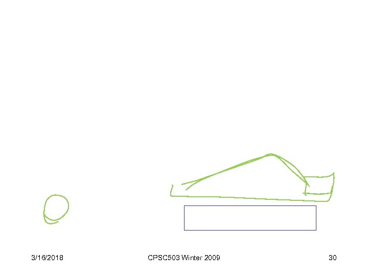 3/16/2018 CPSC 503 Winter 2009 30 