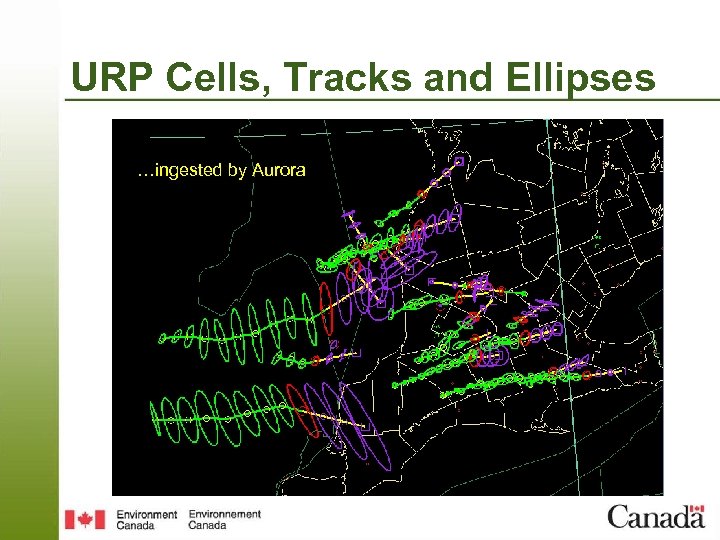 URP Cells, Tracks and Ellipses …ingested by Aurora 