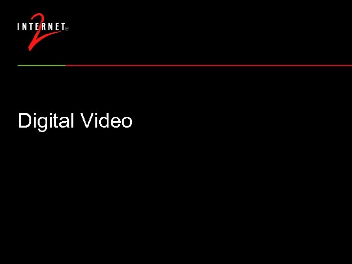 Digital Video 
