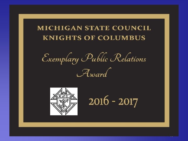 Michigan State Council Knights of Columbus 