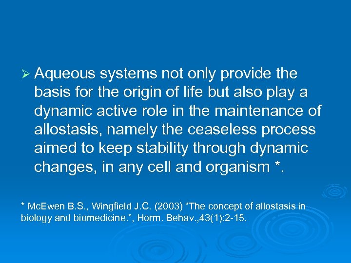 Electro Magnetic Information Transfer Through Aqueous Systems A Path