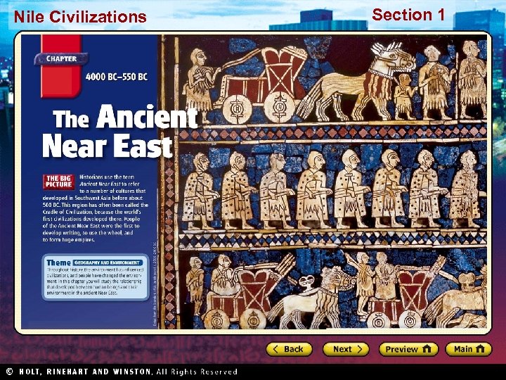 Nile Civilizations Section 1 