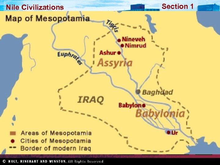 Nile Civilizations Section 1 