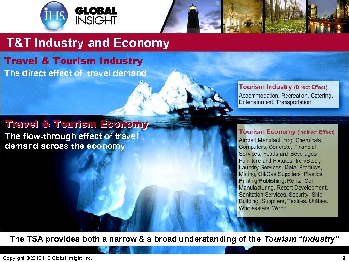 T&T Industry and Economy Travel & Tourism Industry The direct effect of travel demand