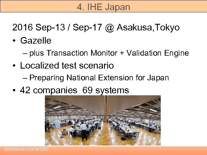 4. IHE Japan 2016 Sep-13 / Sep-17 @ Asakusa, Tokyo • Gazelle – plus