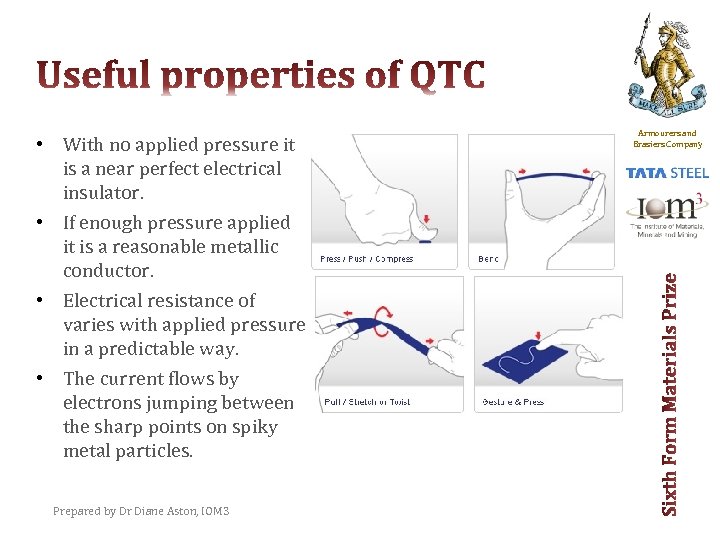  • With no applied pressure it is a near perfect electrical insulator. •