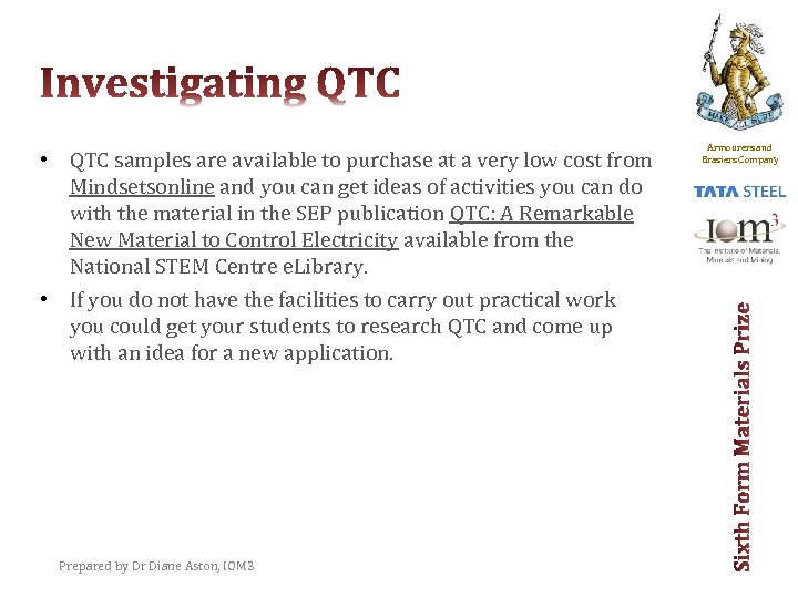  • QTC samples are available to purchase at a very low cost from