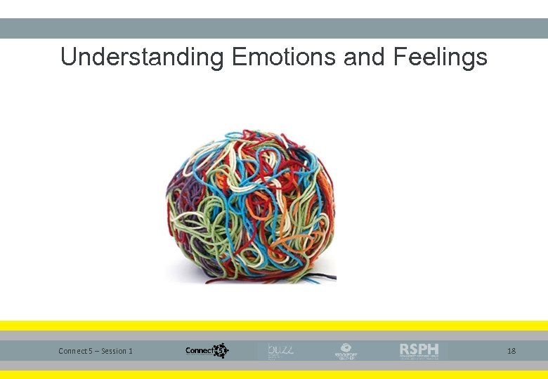 Understanding Emotions and Feelings Connect 5 – Session 1 18 