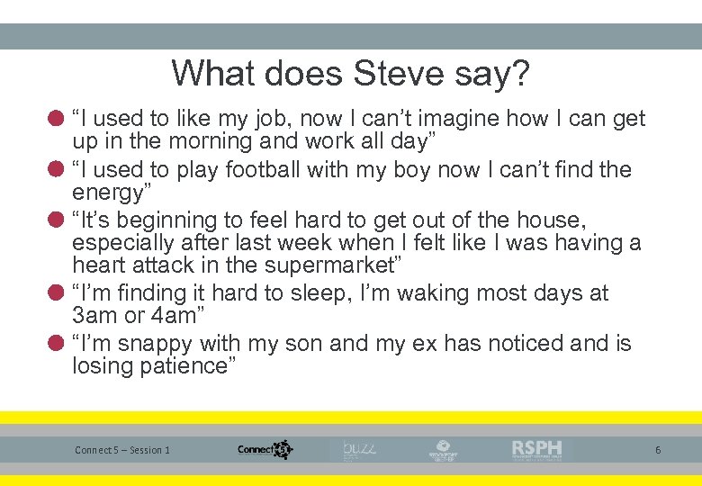 What does Steve say? “I used to like my job, now I can’t imagine