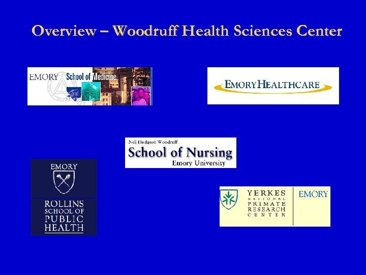 Overview – Woodruff Health Sciences Center 